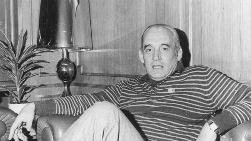 Manuel Fernández Tapias en los años 80. // Faro