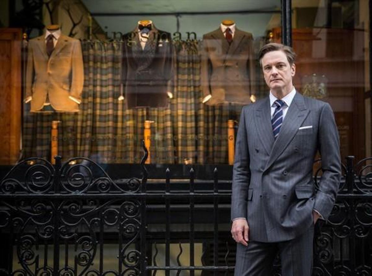 L’actor britànic, a ’Kingsman: servicio secreto’. L’actor britànic, a ’Kingsman: servicio secreto’.