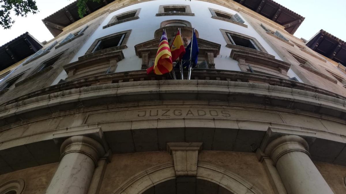 Fachada juzgados de Palma.