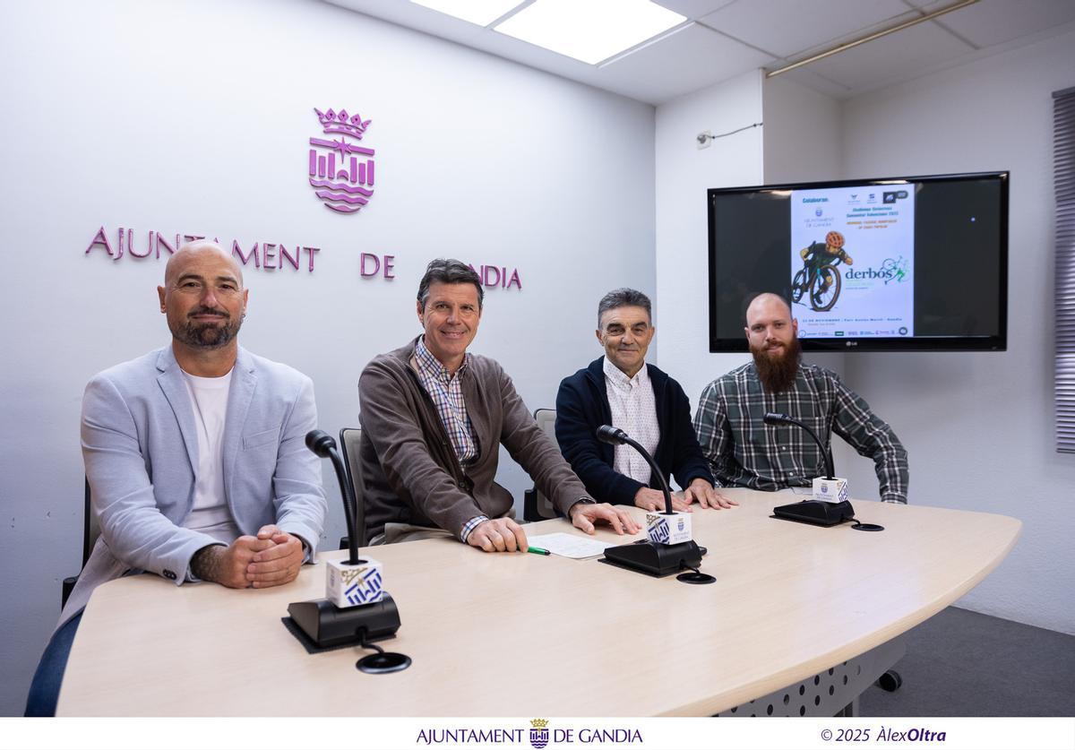 La rueda de prensa-presentación de la prueba de Gandia
