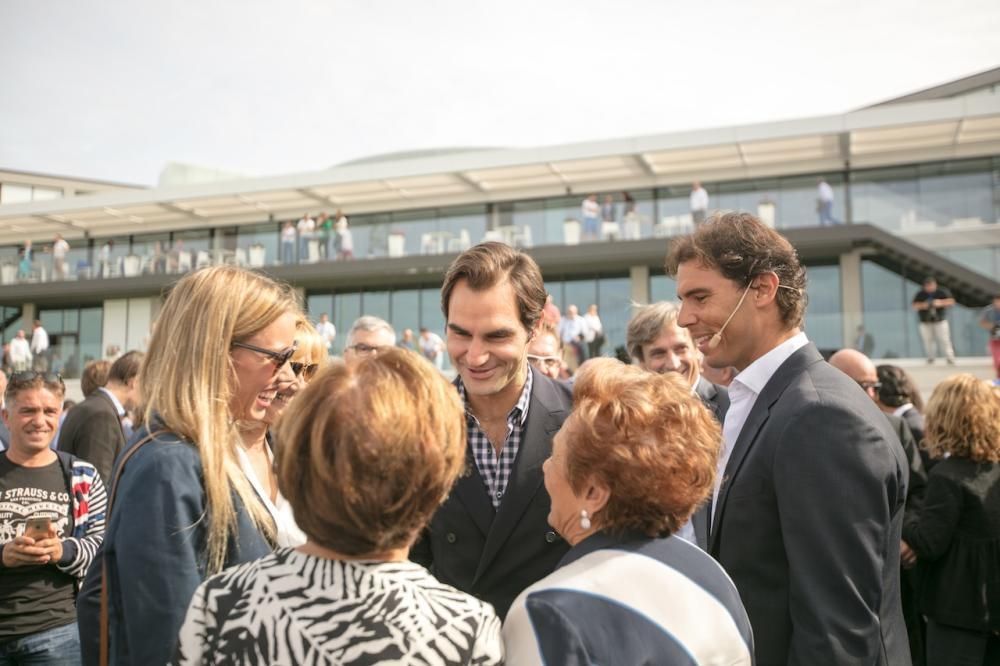 Nadal weiht seine Tennis-Akademie ein