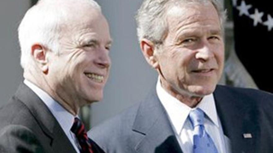 Bush respalda la candidatura de McCain a la Presidencia