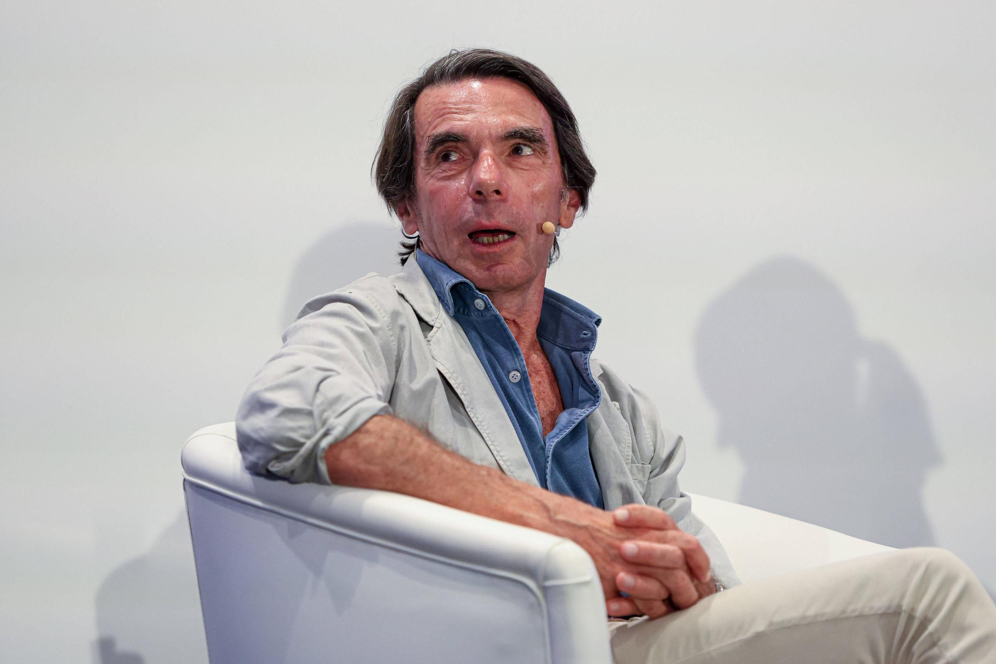 Aquí están las imágenes de José María Aznar en la Conferencia Política del PP de Ibiza
