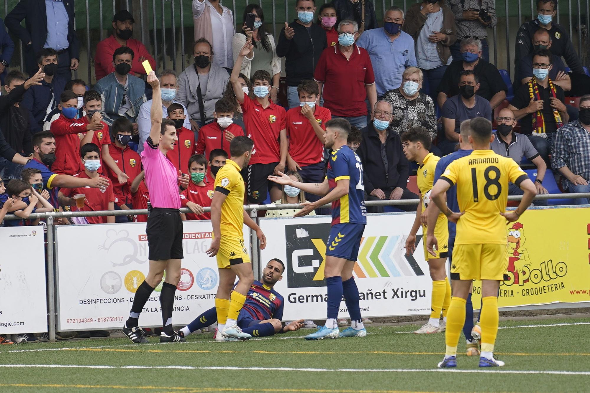 El Llagostera és de Primera RFEF (3-3)