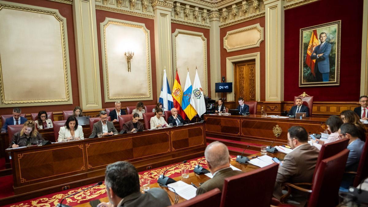 Pleno en el Ayuntamiento de Santa Cruz de Tenerife (27/03/2026)