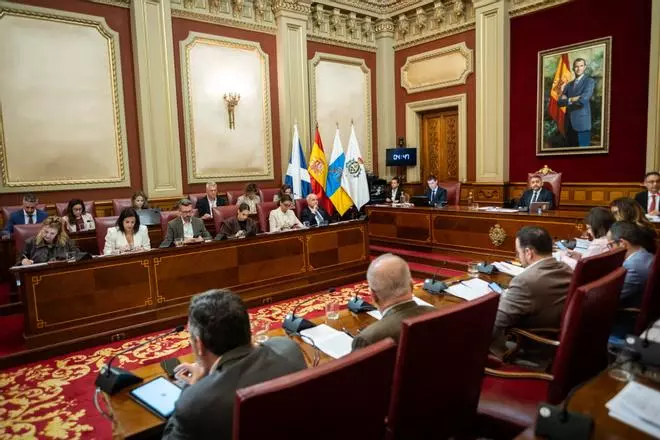 Pleno en el Ayuntamiento de Santa Cruz de Tenerife (27/03/2026)
