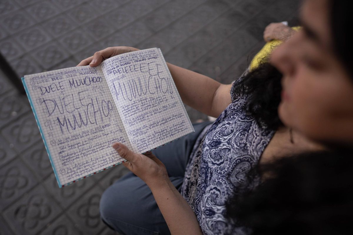 El diario que Arantxa Morán ha escrito durante el proceso para curarse de la lesión que sufrió en un autobús nocturno en Barcelona.