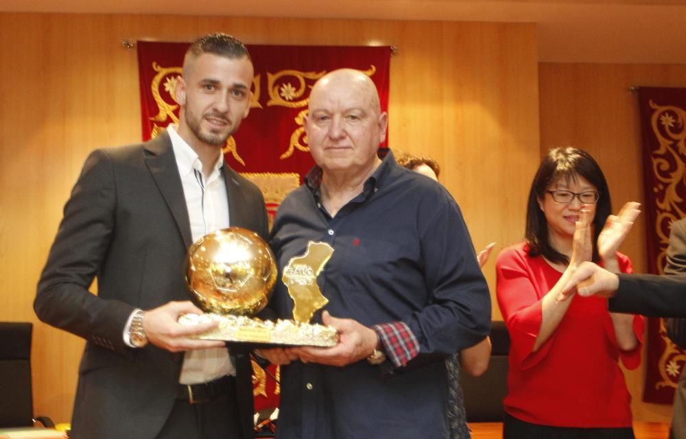 Entrega del Baló d'Or 2015 a Jaume en Almenara