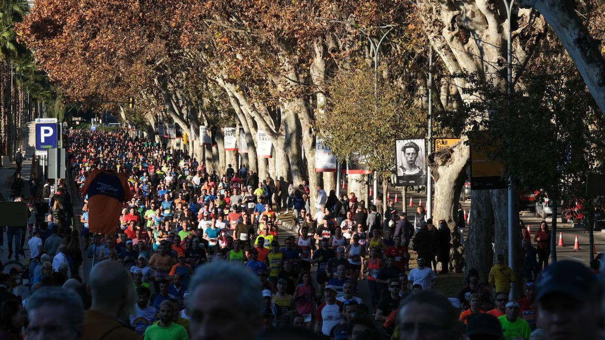 Las imágenes de la Zurich Maratón de Málaga