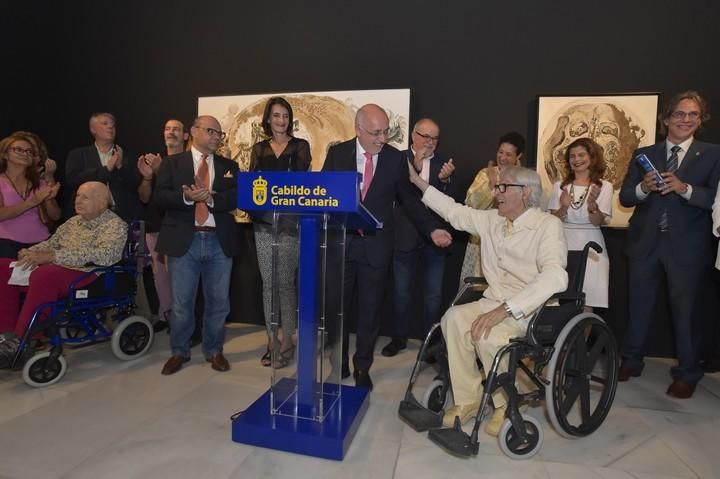 Inauguración de la exposición de Pepe Dámaso ...