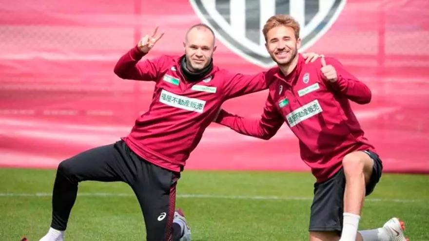 Sergi Samper: "Iniesta fue clave para convencerme de ir a Japón"