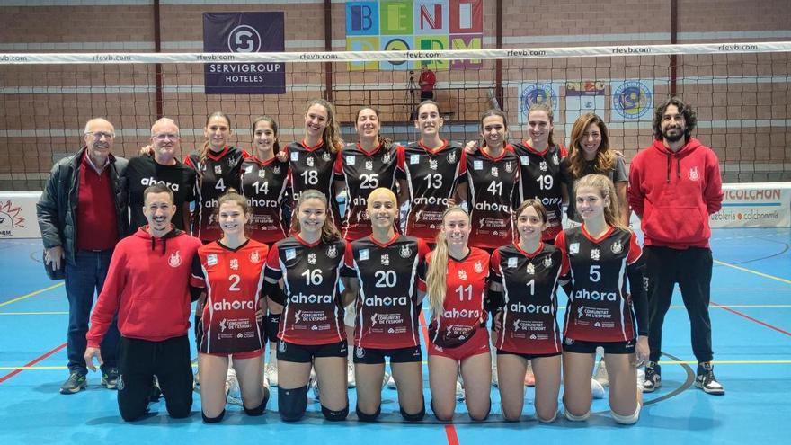 Los equipos del Xàtiva Voleibol de superliga2 caen ante Tarragona y Benidorm y pierden las opciones de la Copa