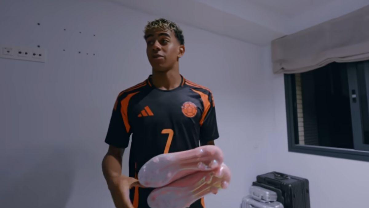 Lamine Yamal en su nueva casa comprada a Piqué