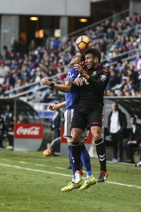 El partido entre el Real Oviedo y el Nástic de Tarragona, en imágenes