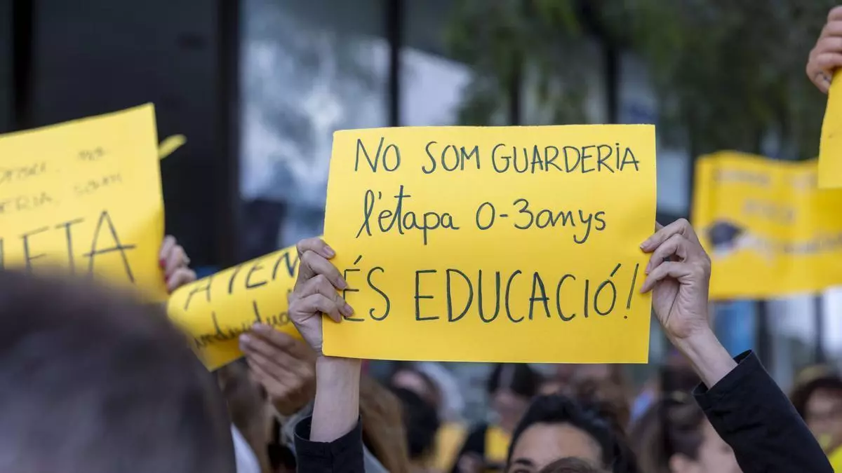 Baleares se prepara para un seguimiento masivo de la huelga del dĂa 7 en la educaciĂłn de 0 a 3 años