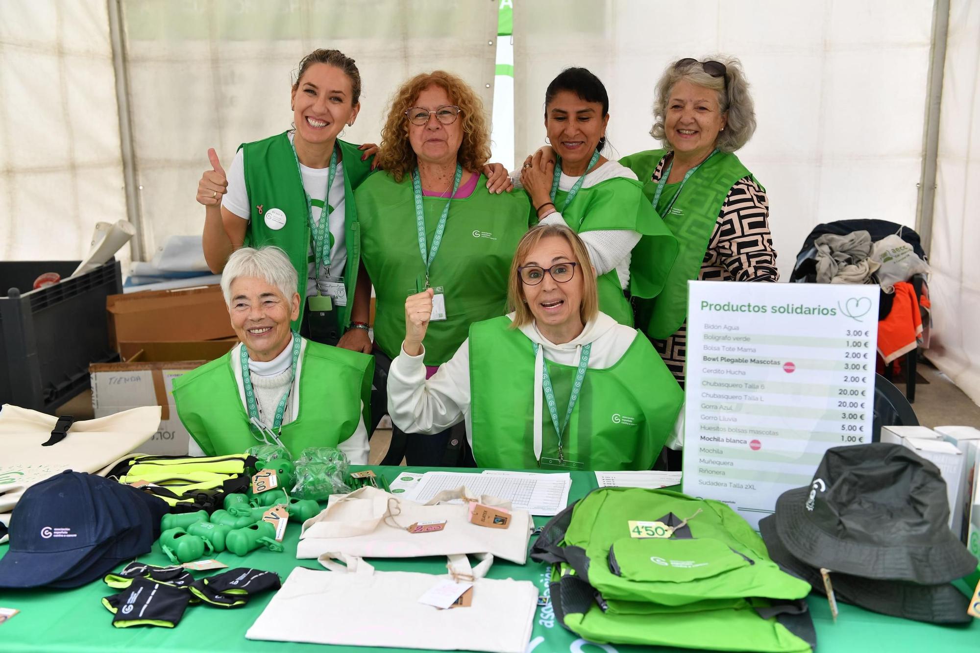 A Coruña caminó contra el cáncer