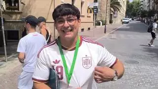 VÍDEO | La cuenta atrás del España-Francia se vive en el centro de Palma