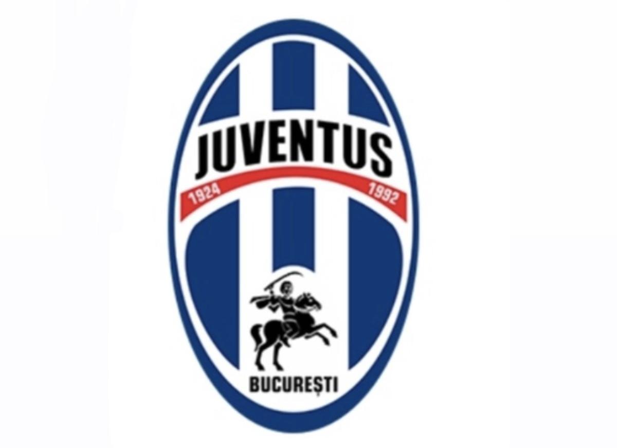 Escudo de la Juventus de Bucarest antes de su cambio