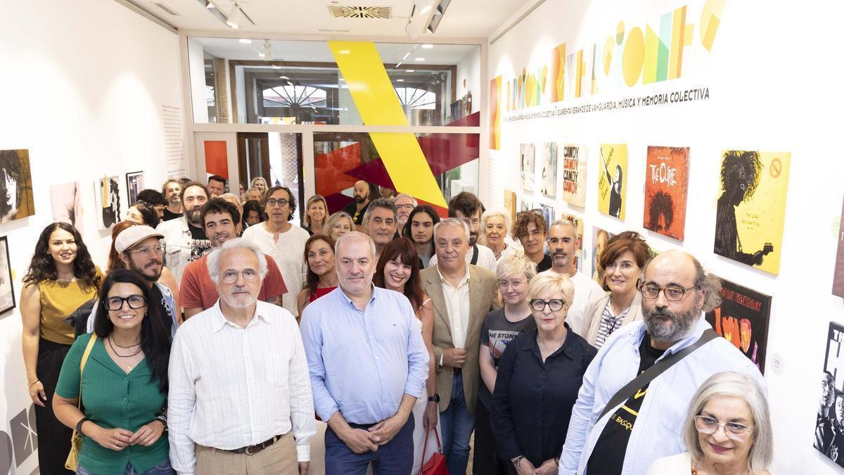 Inauguración de la exposición 'Re Versións'