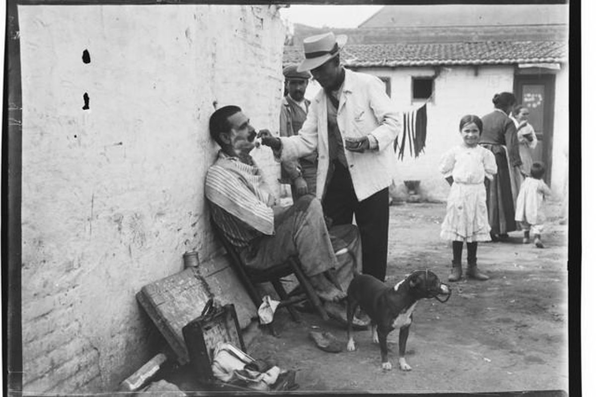 Barraques del Somorrostro. Barcelona, 1930.