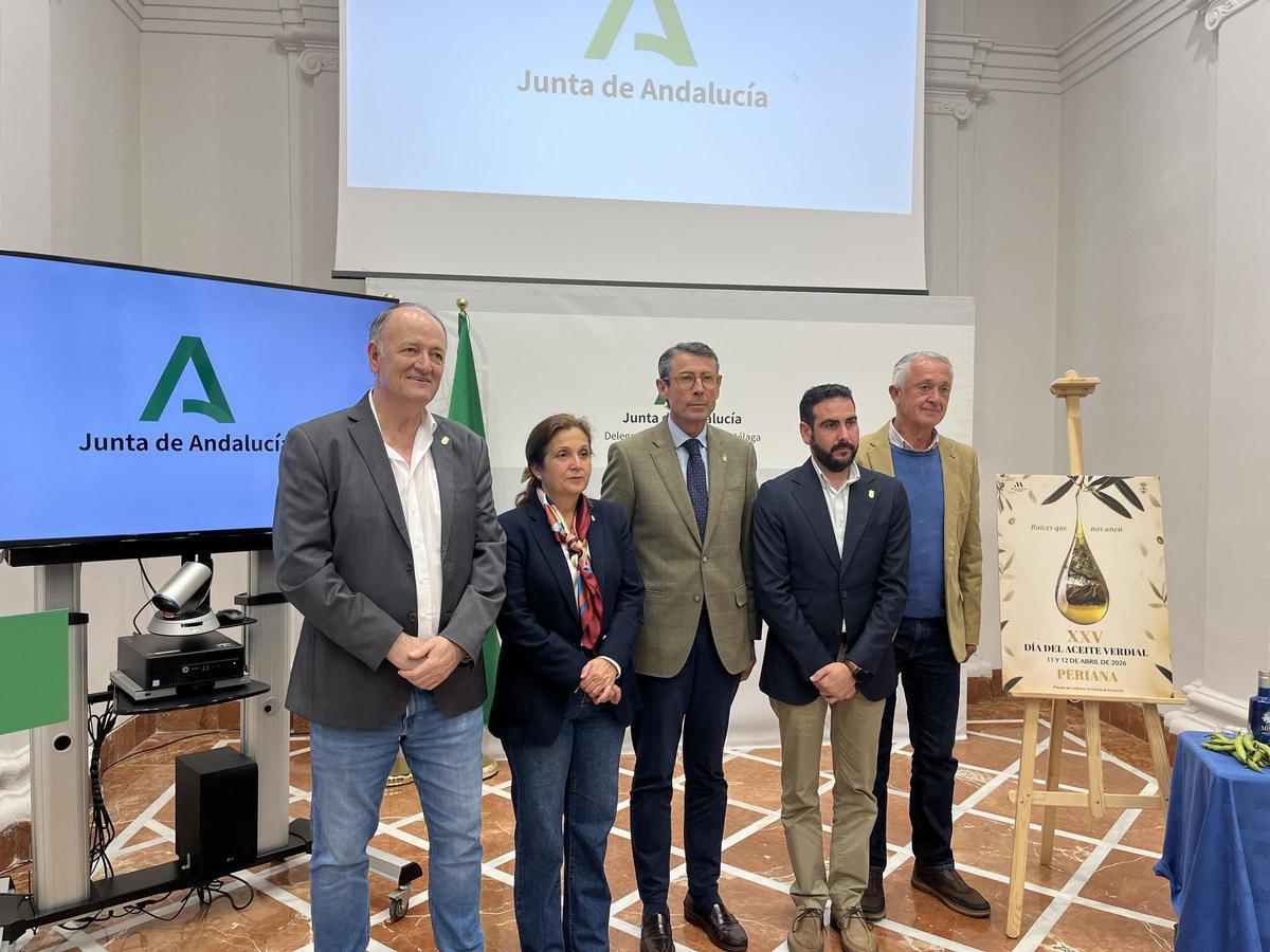 Presentación XXV día del Aceite Verdial en Periana