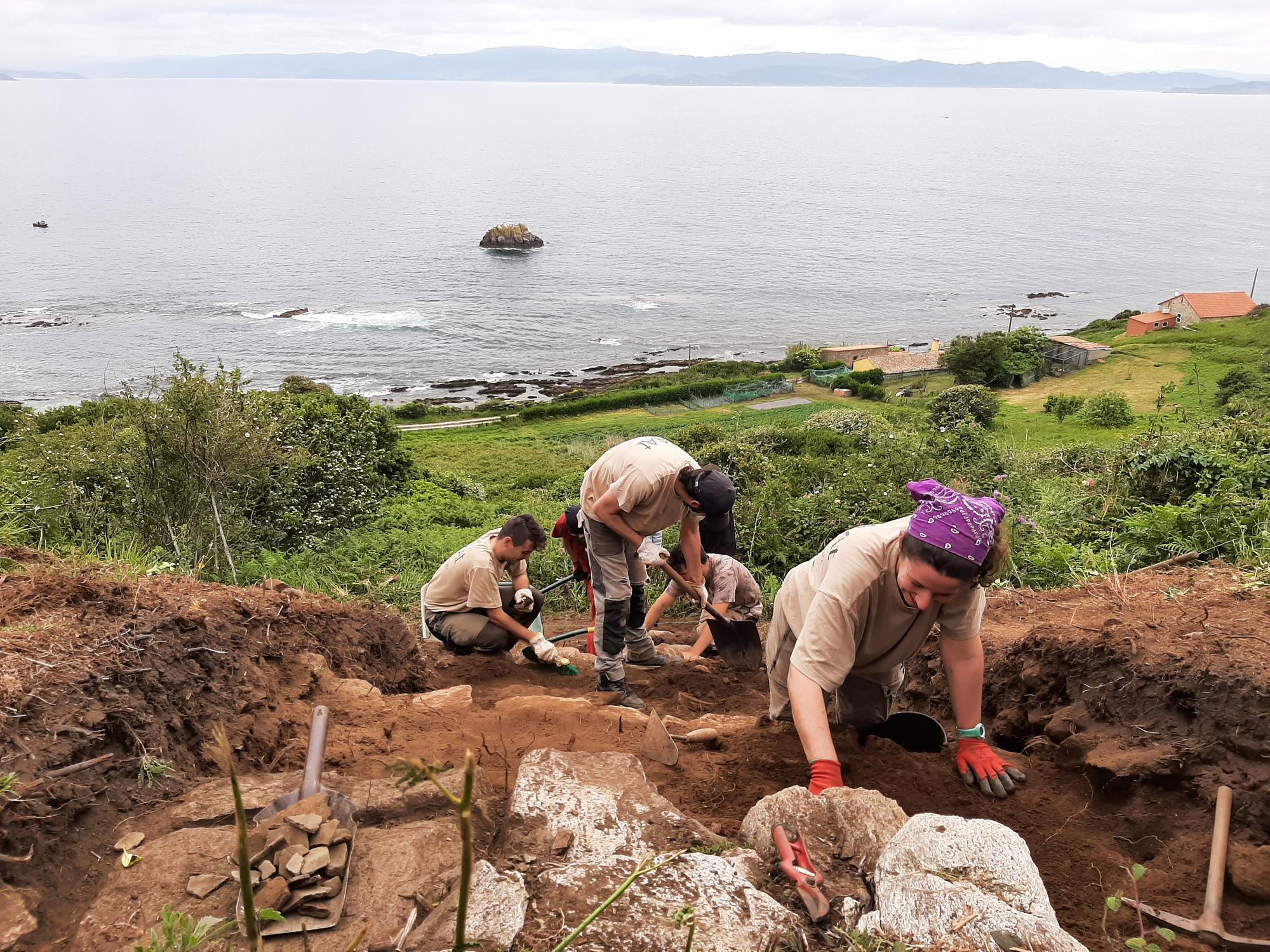 Las excavaciones arqueológicas en la isla de Ons