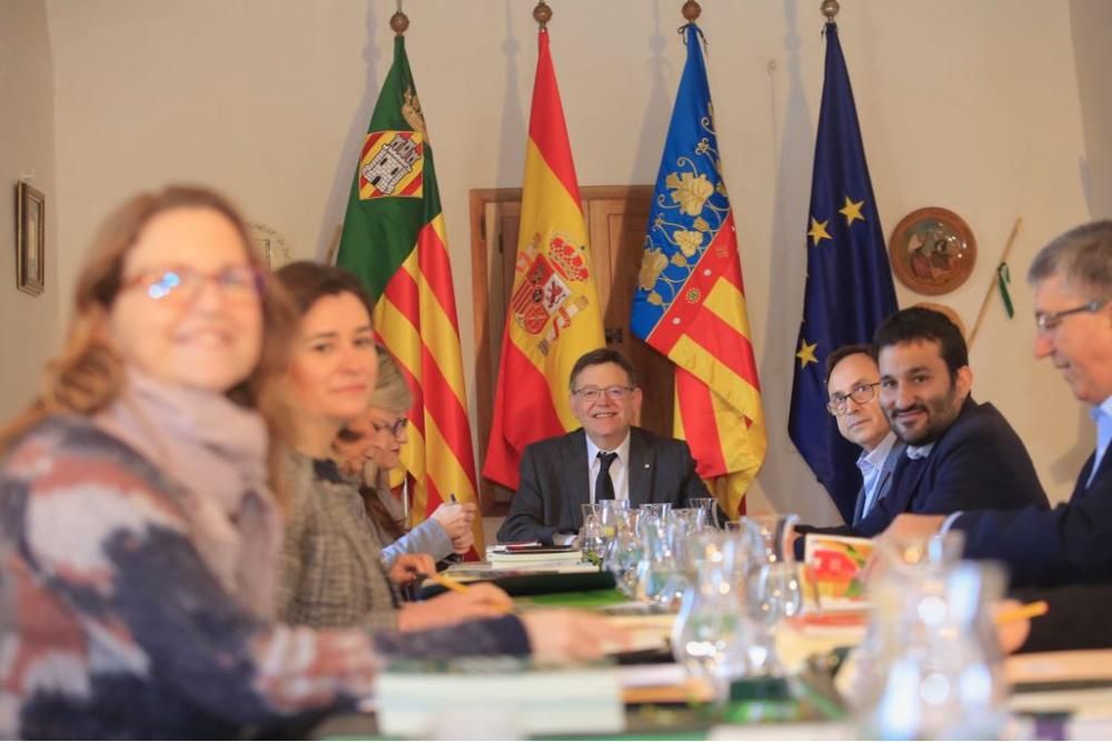 El pleno del Consell se reúne en la ermita de la Magdalena de Castelló