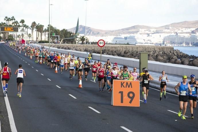 27.01.19. Las Palmas de Gran Canaria. Gran Canaria Maratón 2019. Foto Quique Curbelo