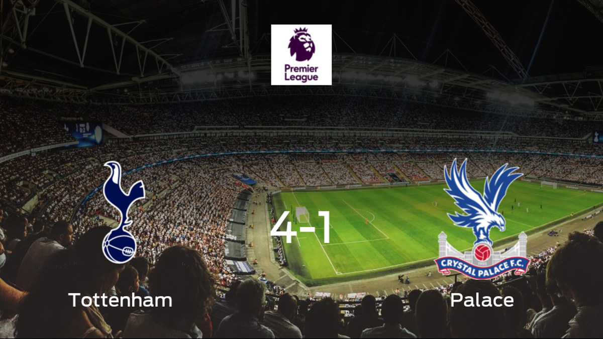 El Tottenham Hotspur suma tres puntos tras pasar por encima del Crystal Palace (4-1)