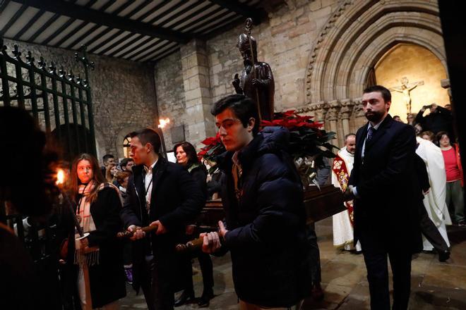 EN IMAGENES: así se vivió el día de San Nicolás, patrono de Avilés