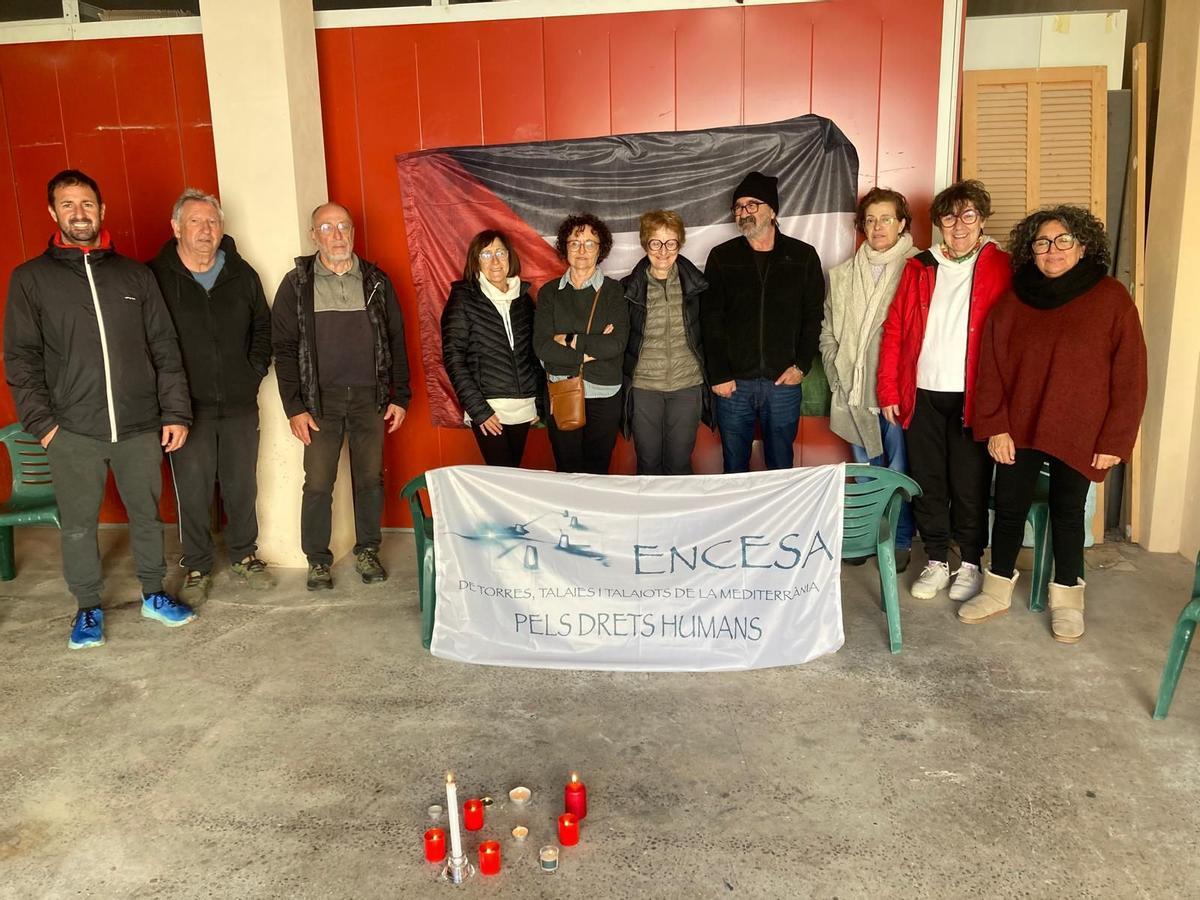 Acto celebrado en Petra debido a la suspensión de los actos exteriores.