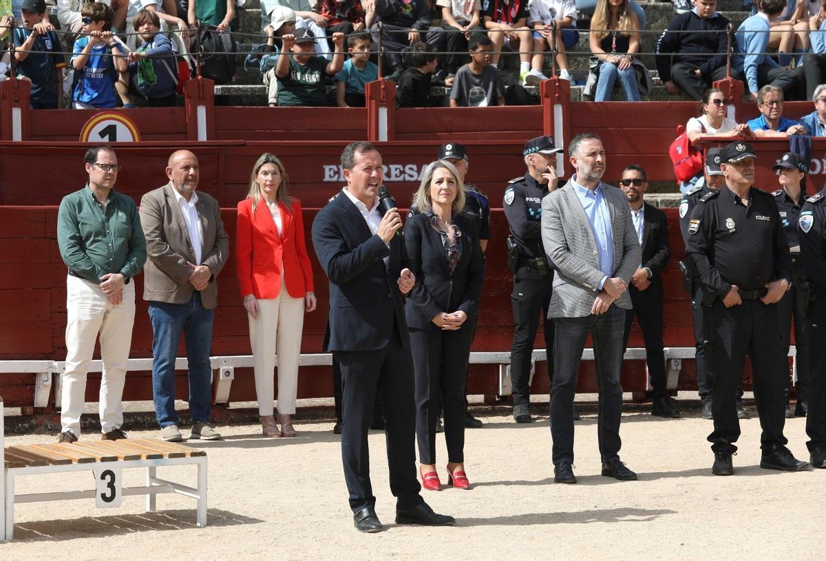 Carlos Velázquez, alcalde de Toledo, dedicó unas palabras a los profesionales y todos los presentes