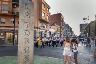Así ha sido el pasacalle de bandas de música afectadas por la dana en la Torre