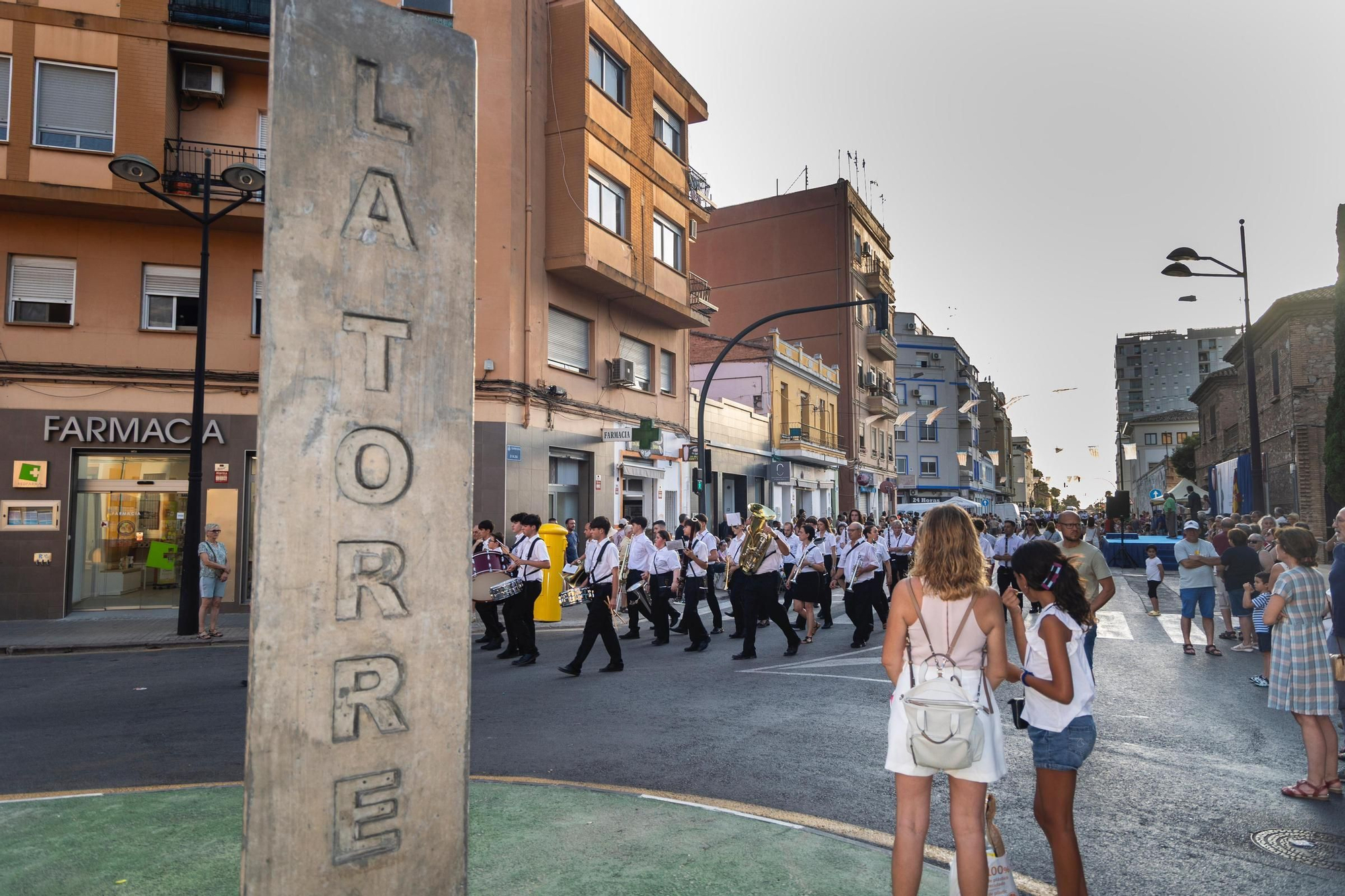 Así ha sido el pasacalle de bandas de música afectadas por la dana en la Torre