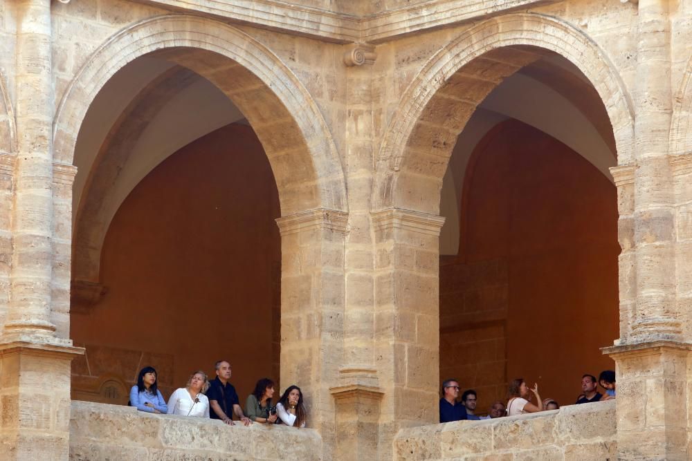 Detalle del monasterio de San Miguel de los Reyes.