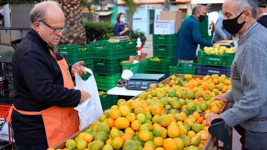 Los agricultores instalarán sus paradas en la plaza Fadrell cada domingo en horario de 09.00 a 13.30 horas.