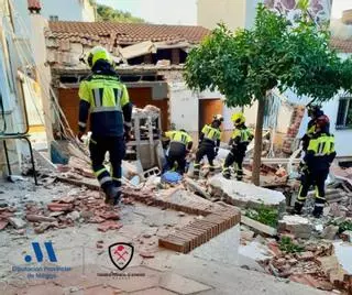 Ocho heridos tras la deflagración de una bombona en un restaurante de Sayalonga