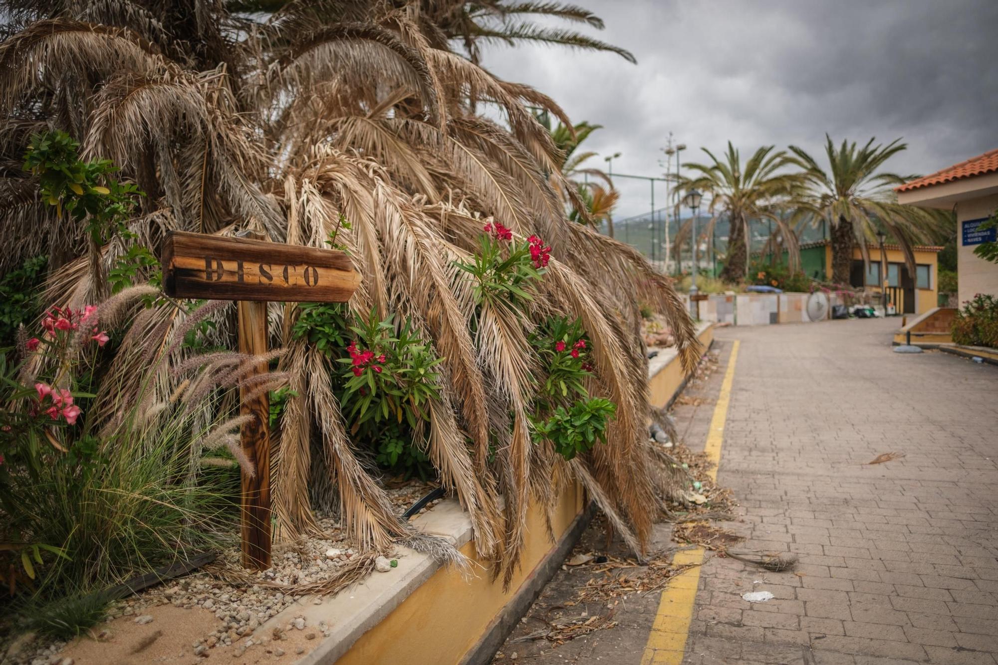 Hotel tomado por okupas en el sur de Tenerife