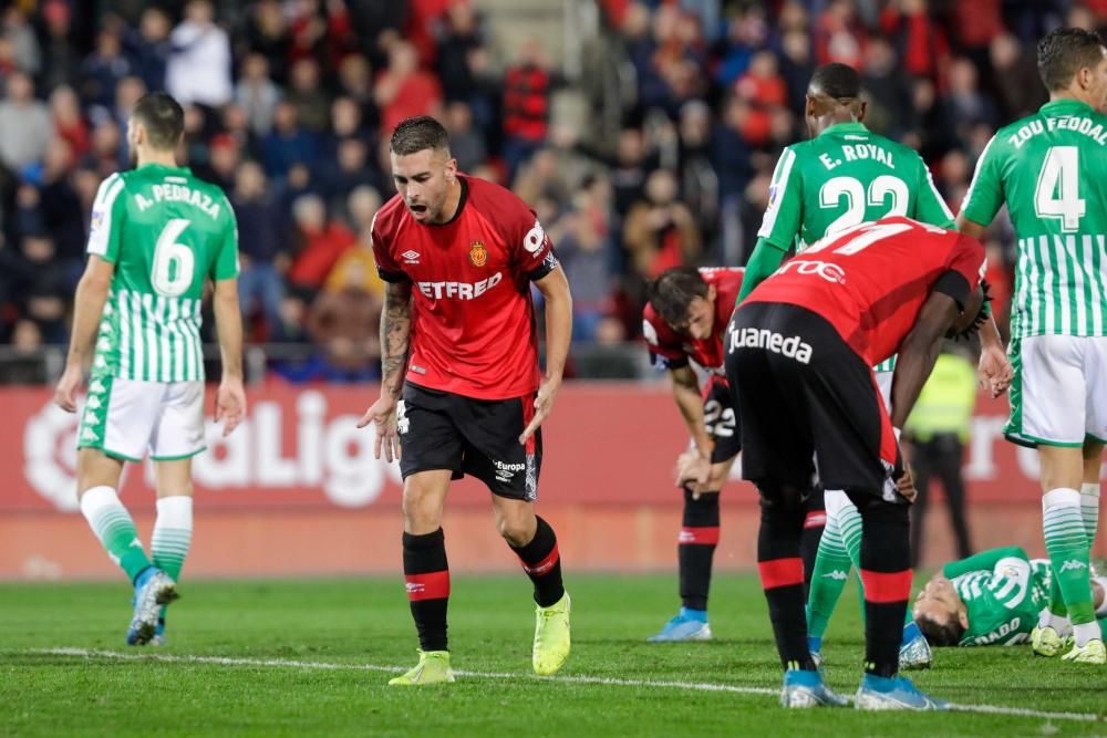 El RCD Mallorca también falla en casas contra el Betis