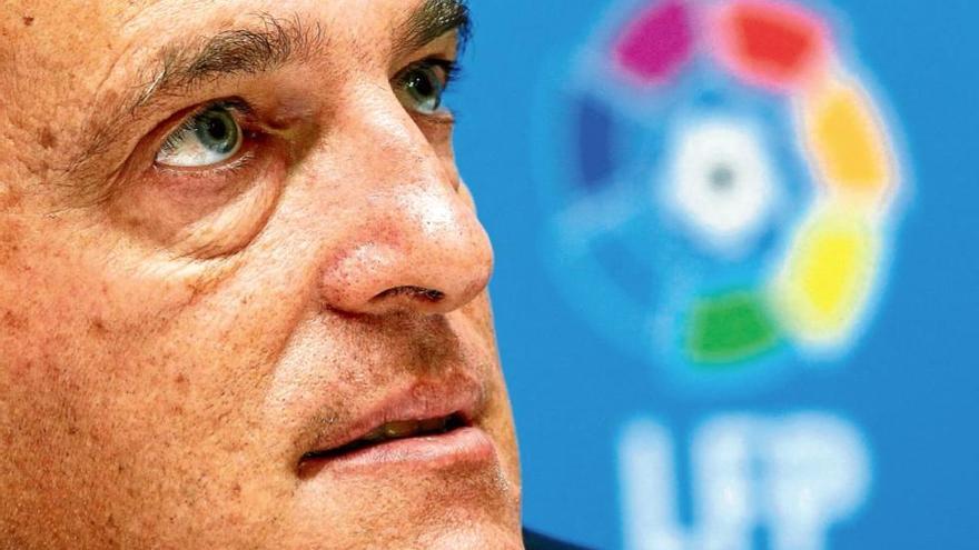 Javier Tebas, presidente de la Liga de Fútbol Profesional (LFP).