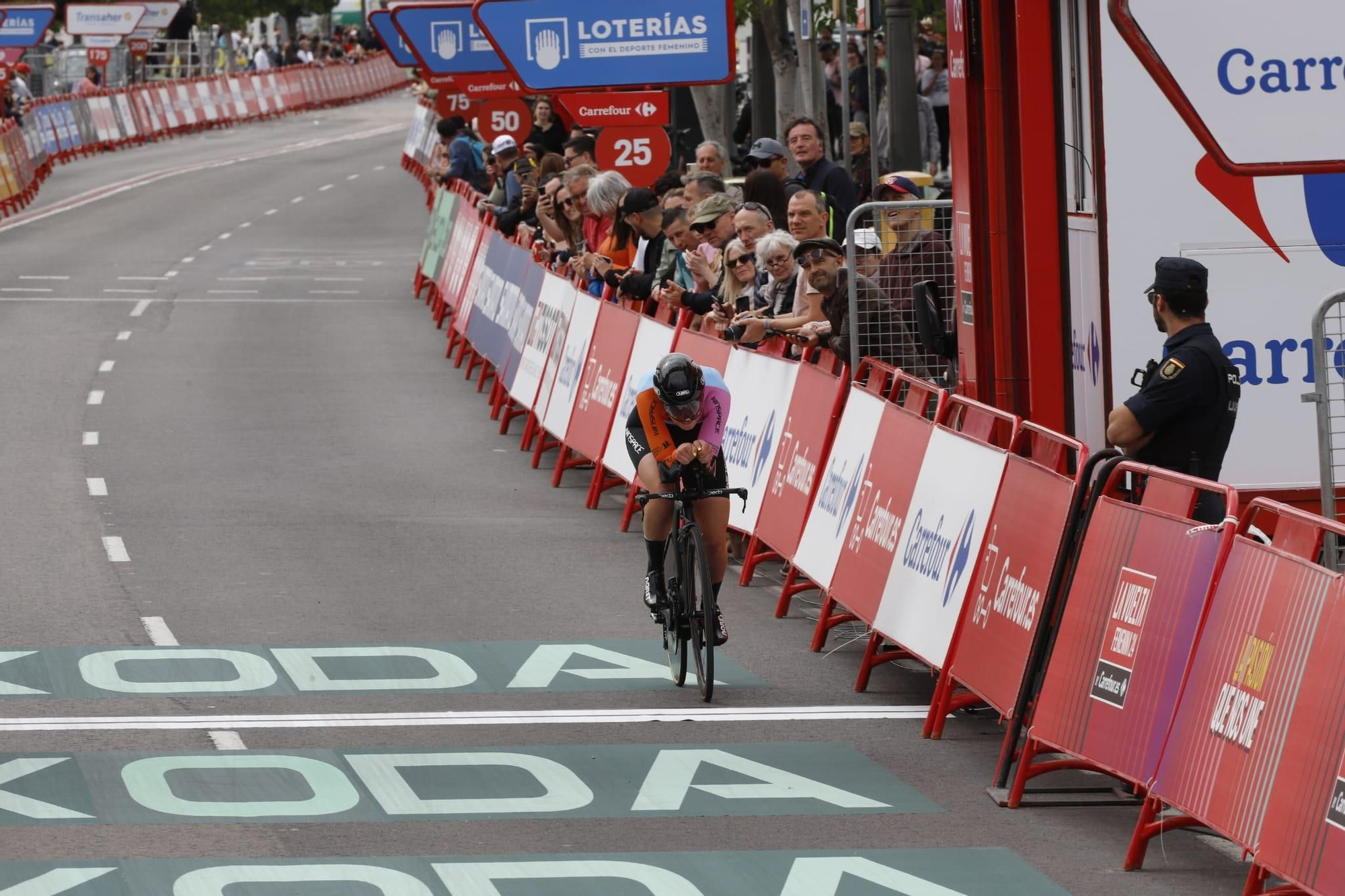 Primera etapa de La Vuelta a España Femenina en València