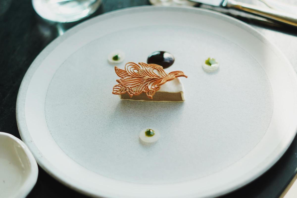 El 'flan' de cebolla inoculado con 'penicillium candidium'.