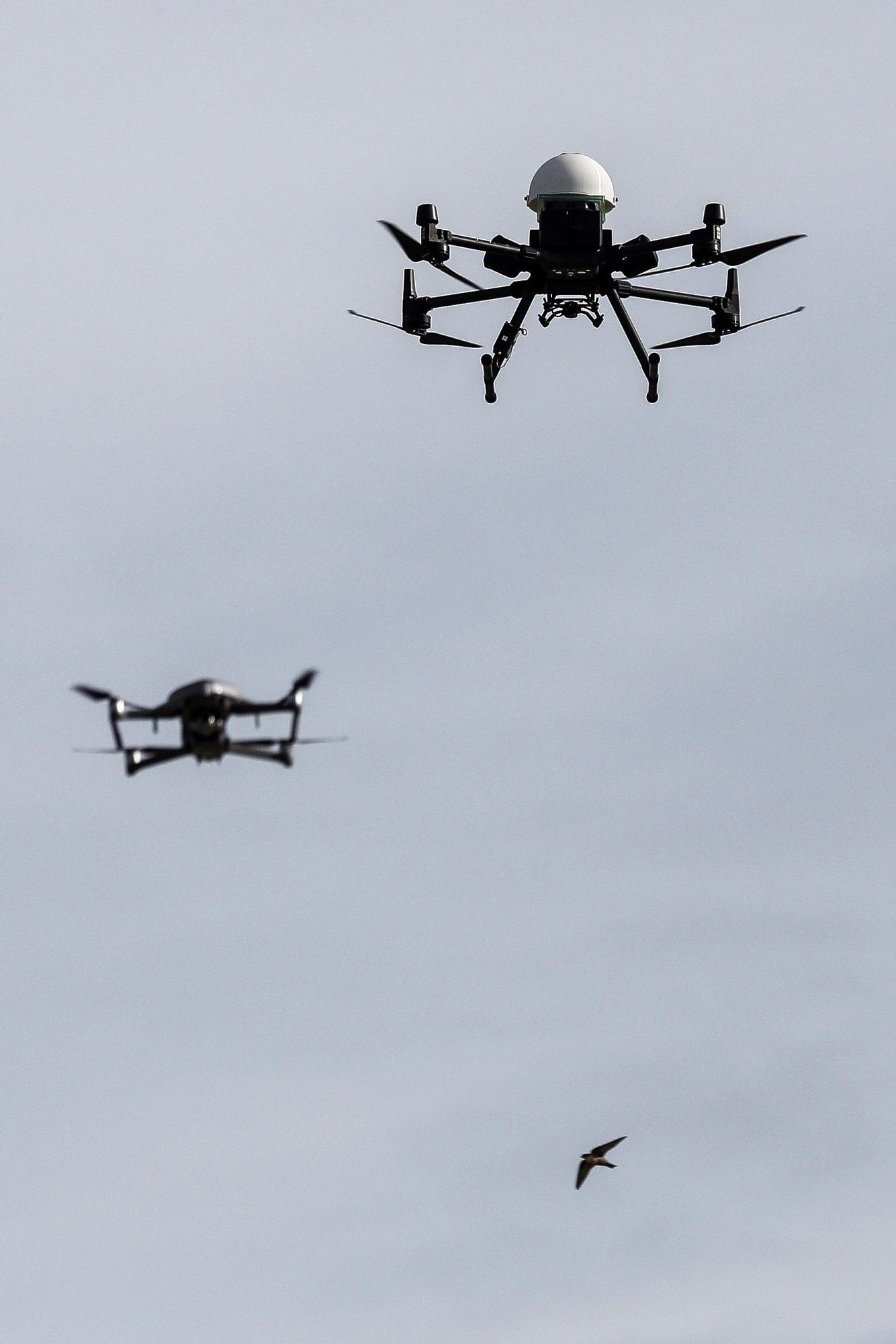 Drones para transportar material sanitario en plena pandemia