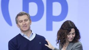 Ayuso i Feijóo, de campanya (per separat)