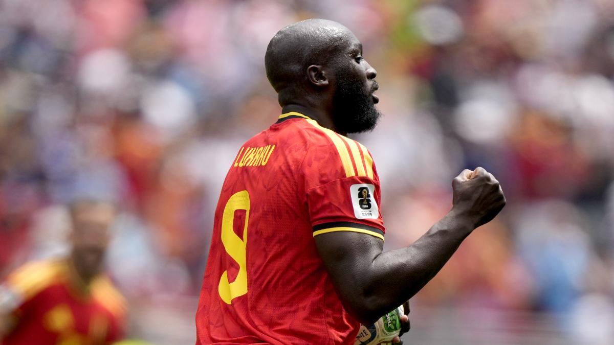 Romelu Lukaku, delantero de Bélgica