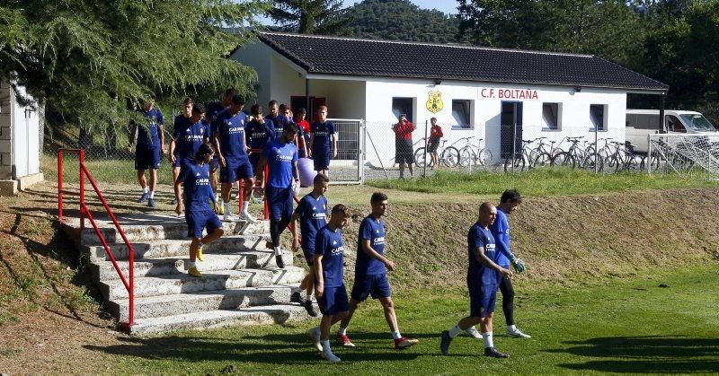 Segunda jornada de entrenamientos en Boltaña