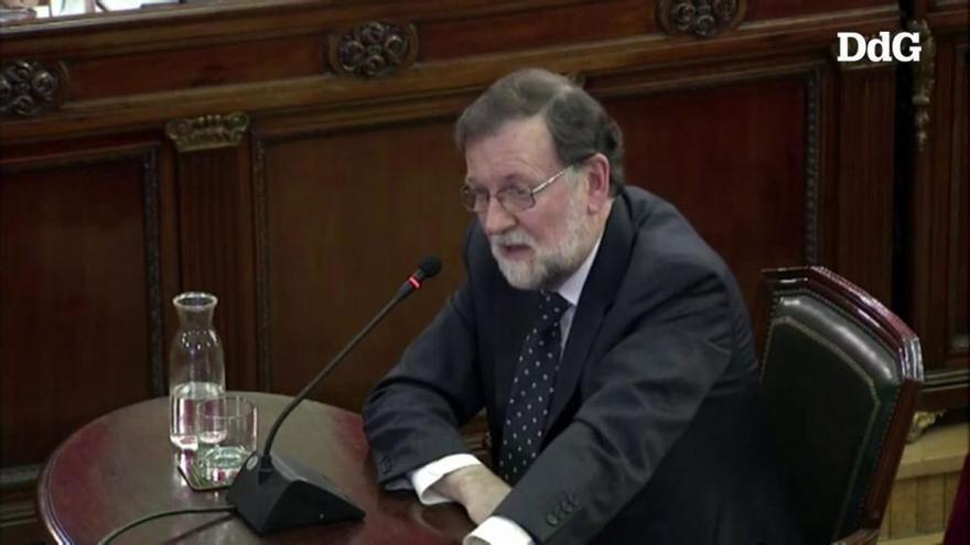 Judici del procés en directe: Mariano Rajoy Brey