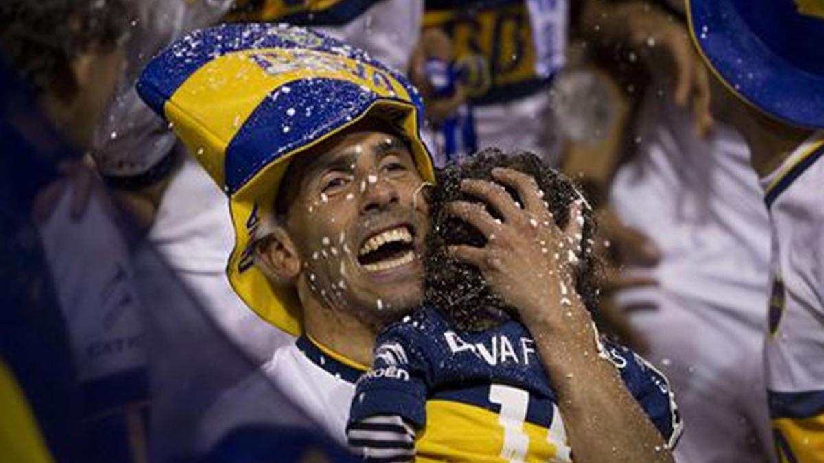 Tévez, campeón de nuevo con Boca Juniors