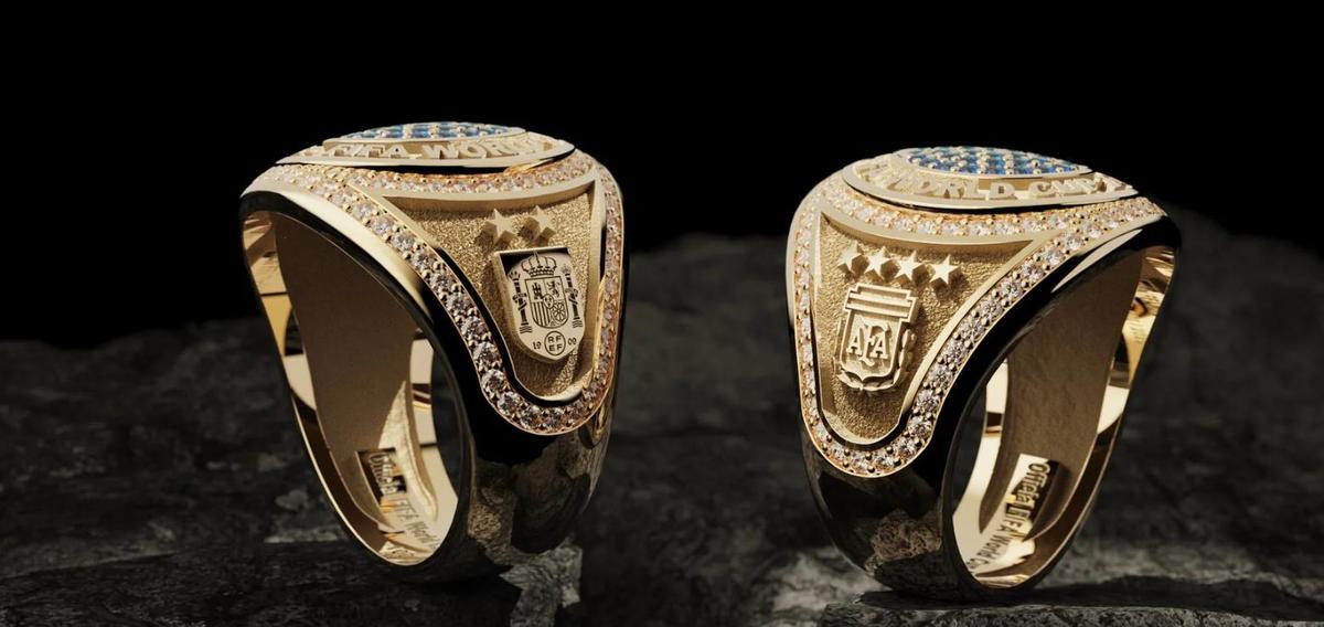 Así es el anillo exclusivo que recibirán los campeones del Mundial / FIFA