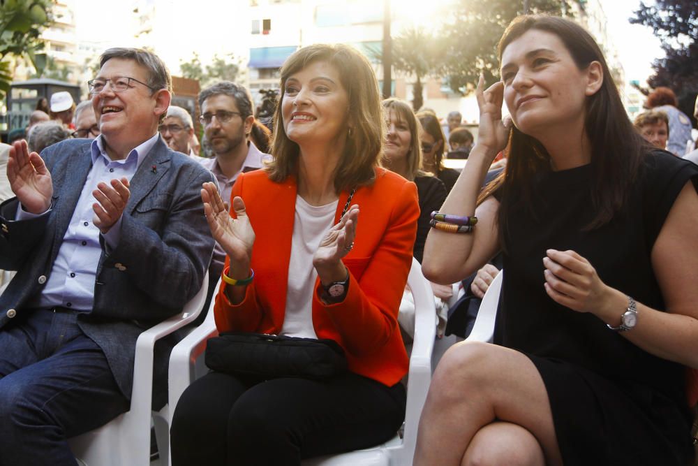 POLÍTICA /// Mitin de cierre de campaña del PSPV PSOE en Mislata con Carlos Fernandez Bielsa, Ana Botella y Ximo Puig